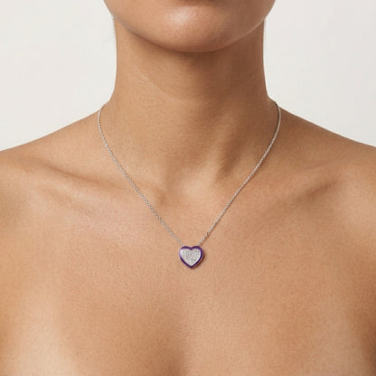 CADENA CORAZÓN INFINITO AMOR
