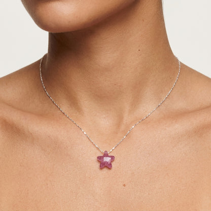 CADENA ESTRELLA CUARZO